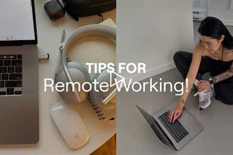 Tips for Remote Working (ft. monday.com)