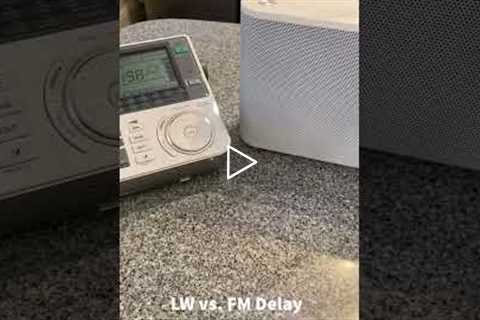 Radio Delay - LW vs FM vs DAB