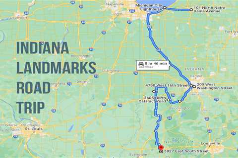 Take This Road Trip To 7 Iconic Landmarks In Indiana