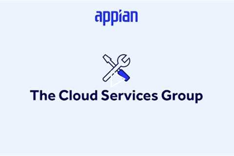 The Cloud Services Group at Appian