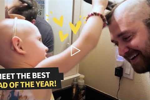 Meet the Man Who Shaves His Head to Support his Daughter with Alopecia