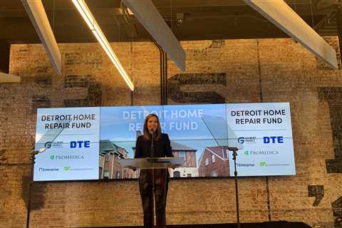A $20M fund aims to help 1,000 Detroiters tap into home repair resources