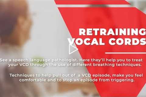 Vocal Cord Dysfunction (VCD) – a difficulty getting air in and out due to vocal cords closing