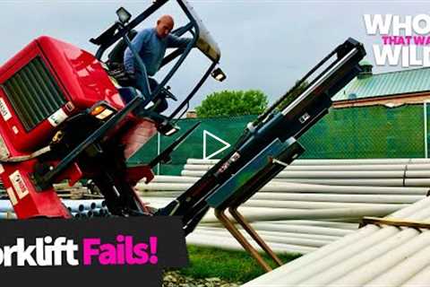 Crazy Forklift Fails 😱 | Whoa! That Was Wild!