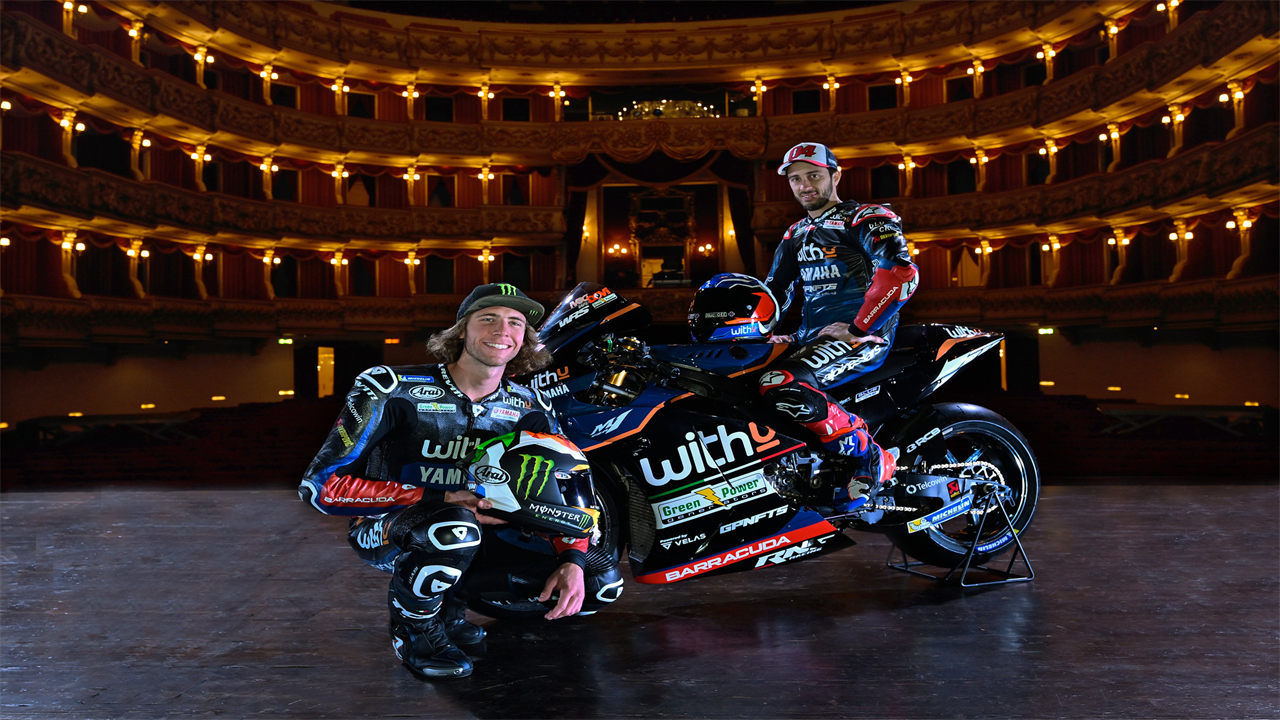 Yamaha’s new MotoGP satellite team unveils 2022 bike
