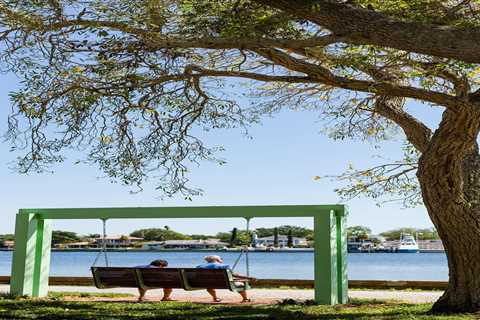 Waterfront Parks Prototype Swing Dedication Ceremony