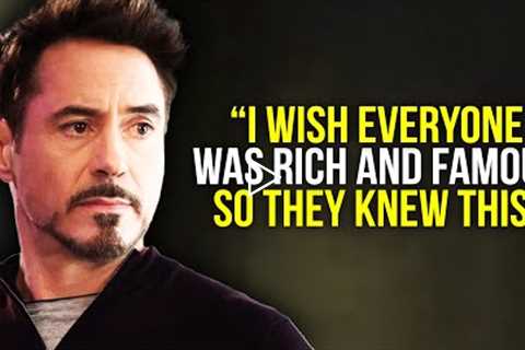 Robert Downey Jr's Speech Will Leave You SPEECHLESS ― One Of The Best Motivational Speeches 2022