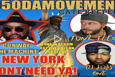 Conway the machine speaks the truth about funk flex being a old gatekeeper for NYC music