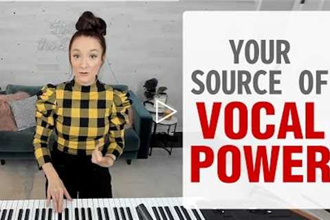 Your Source of Vocal Power - How to Sing with Your Diaphragm and Pelvic Floor