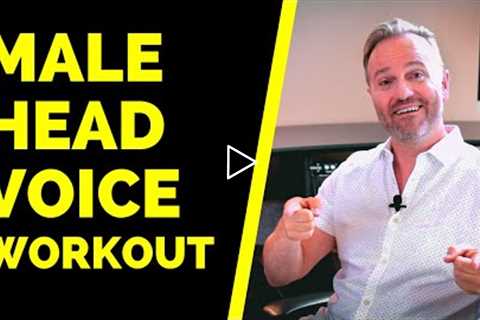 Male Head Voice Workout (7 MINUTES TO EASIER HIGH NOTES!)