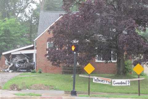 Third strike: House that asks ‘Where’s My Guardrail’ hit again in Cleveland Heights