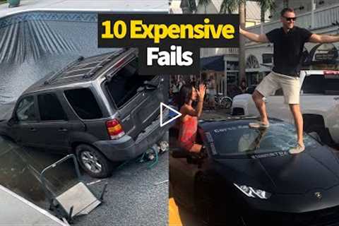 Top 10 Crashes that are Mega Expensive Fails! 😳
