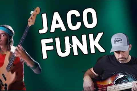 16th Note Funk Soul Bass Groove || Jaco Pastorius Inspired (No.175)