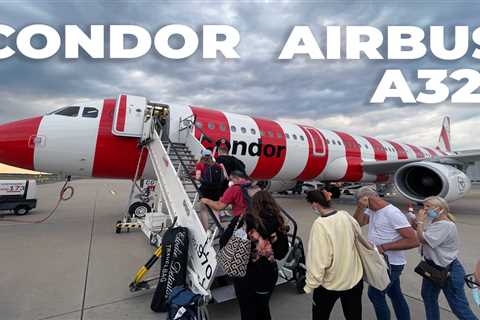 Condor’s Airbus A321 Short Haul Economy From Dusseldorf To Corfu