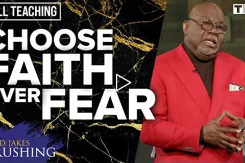T.D. Jakes: How are You Talking to Yourself? | Sermon Series: Crushing | FULL TEACHING | TBN