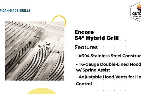 American Made Grills Encore -  54 Hybrid Grill