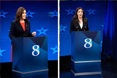 Whitmer stresses bipartisanship in debate, while Dixon says she has ‘terrorized’ the state ⋆