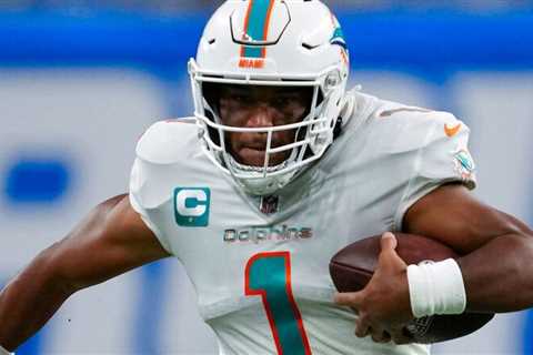 Miami Dolphins vs San Francisco 49ers FREE LIVE STREAM (12/4/22): Time, TV, Channel, Odds, Picks,..