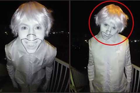 15 Most Disturbing Things Caught on Doorbell Camera Part 13