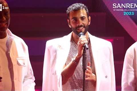 Sanremo 2023 - Marco Mengoni e Kingdom Choir cantano ''Let it be''