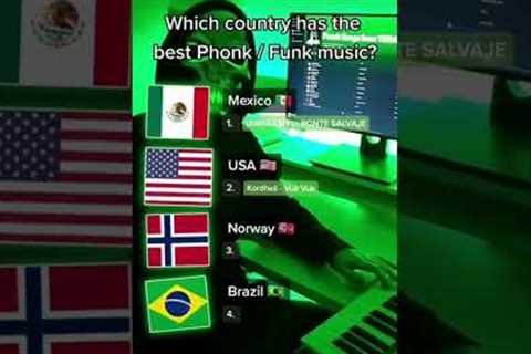 Which Country Has The Best Phonk / Funk Music ? 😱