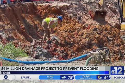 Pearl’s $4 million drainage project aims to prevent flooding