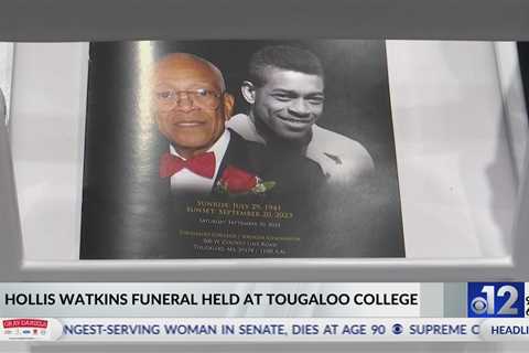 Service held for civil rights activist Hollis Watkins