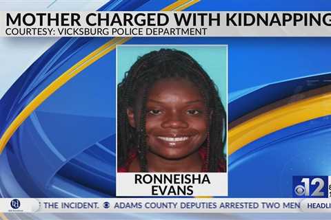 Woman charged with kidnapping two Vicksburg children