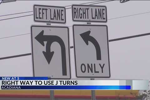 Resident concern with incidents due to drivers using J turns improperly