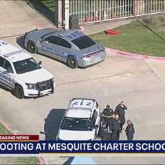 Mesquite charter school shooting: Police exchange gunfire with suspect