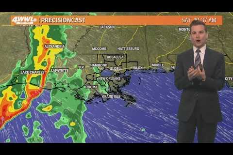 New Orleans Weather: Rain timeline for Saturday parades
