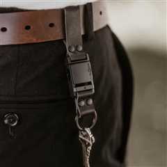 MountWare Magnetic and Modular EDC Horween Leather Keyclip System