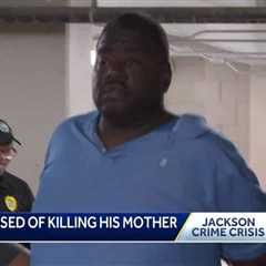 Son arrested in mother’s death
