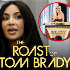 Kim Kardashian Mercilessly Booed & Skewered at Tom Brady’s Roast