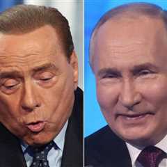 Vladimir Putin once made Italy's prime minister throw up by shooting a deer, carving out its heart, ..
