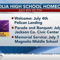 Happening July 4-7: Magnolia High School Homecoming in Moss Point