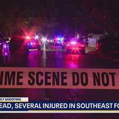 Block party celebration turns deadly in Fort Worth