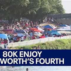 Fort Worth’s Fourth fireworks show thrills 80,000+