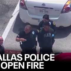 Dallas police shooting: 3 arrested, 1 on the run after attempt to stop truck