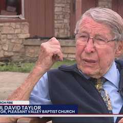 Pastor thankful despite devastating church fire