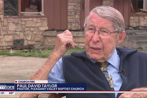 Pastor thankful despite devastating church fire