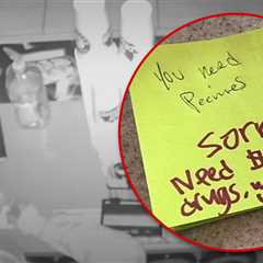 L.A. Burglar Leaves Apology Note and Explains Drugs Cost a Lot