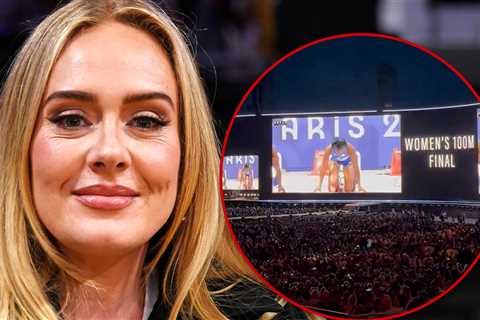 Adele Puts Munich Concert on Pause to Watch Women’s 100M Final