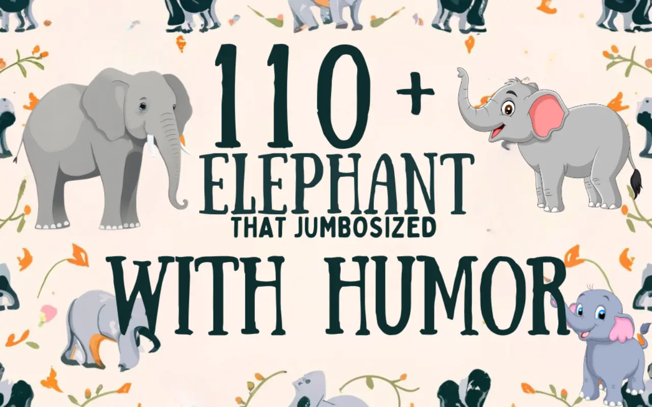 110+ Elephant Puns That Are Jumbo-Sized with Humor - Crack Up Puns