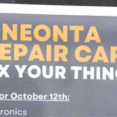 Repair Cafe helps reduce waste in Oneonta