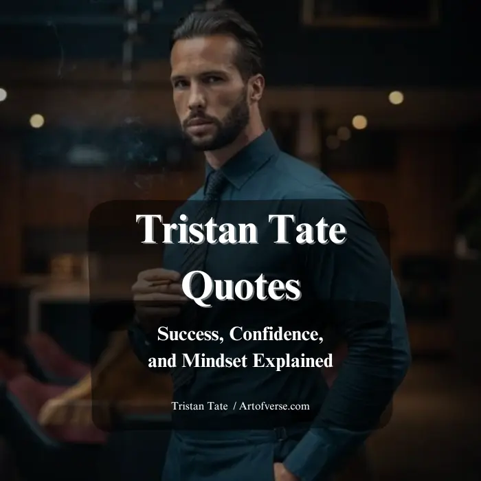 Tristan Tate Quotes on Success, Confidence, and Mindset Explained - Art Of Verse