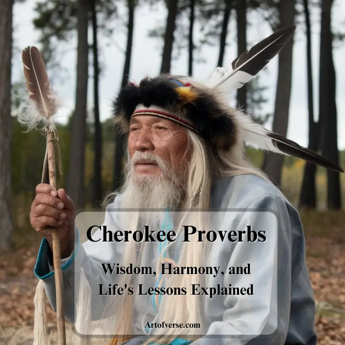 Cherokee Proverbs: Wisdom for Life and Leadership - Art Of Verse