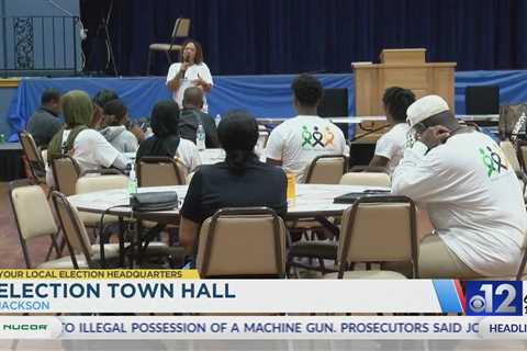 Election Town Hall held in Jackson