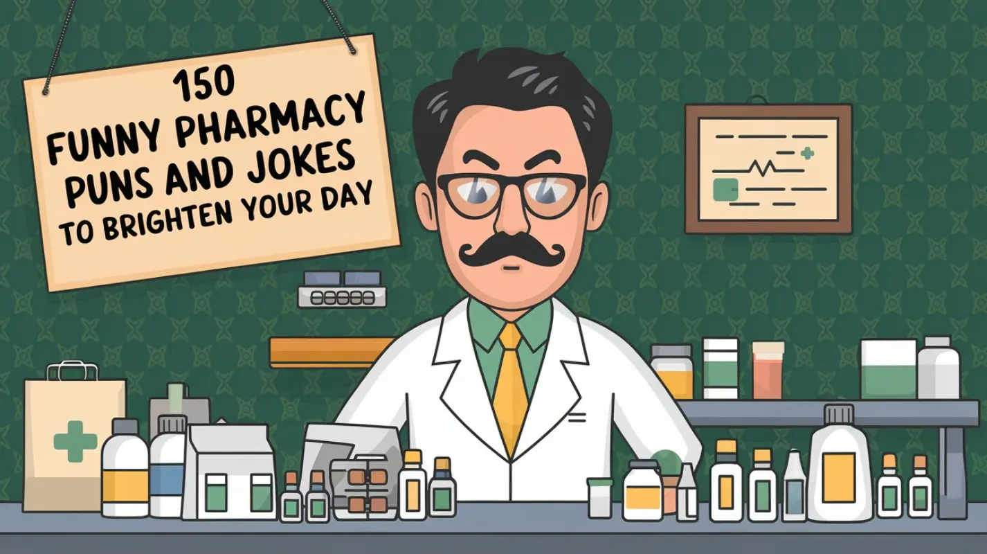 150 Funny Pharmacy Puns and Jokes for a Dose of Laughter - Crack Up Puns