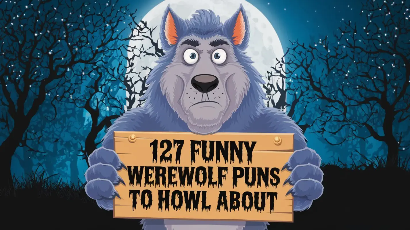 127 Funny Werewolf Puns to Howl About - Crack Up Puns